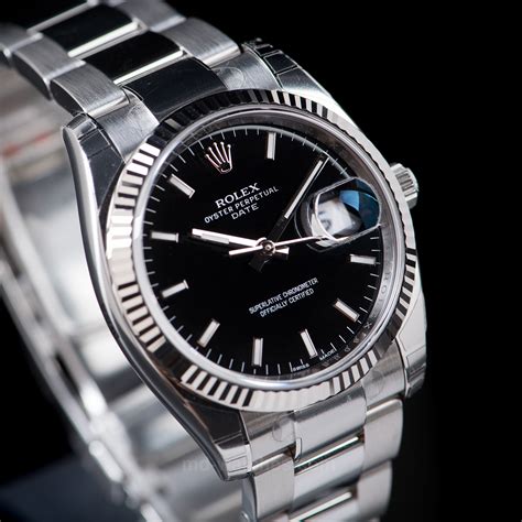 rolex oyster perpetual date 34 115234|Rolex 34mm vs 36mm.